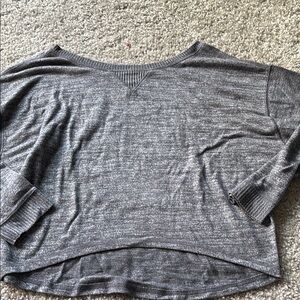 Gray Slouchy Women's Sweater
